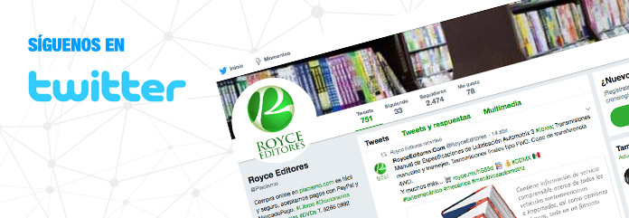 Royce Editores Twitter